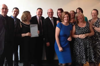 April 2013 - Financial Fitness winners of Equalities & Inclusions
CVS Inverclyde Community Awards