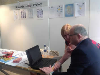 May 2013 - Phoenix Health Project at Scottish Parliament